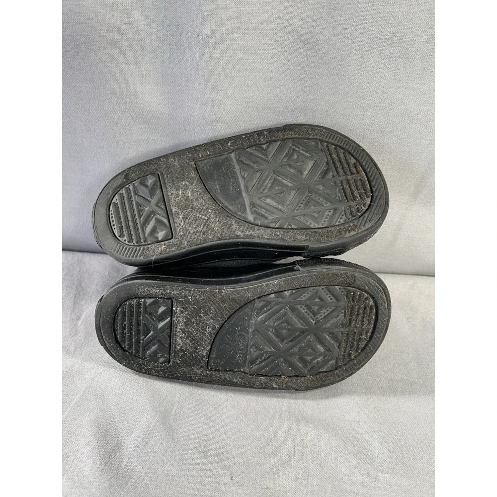 Converse Chuck Taylor All Star Hi Infants Shoes Size 5 Baby Black Monochrome